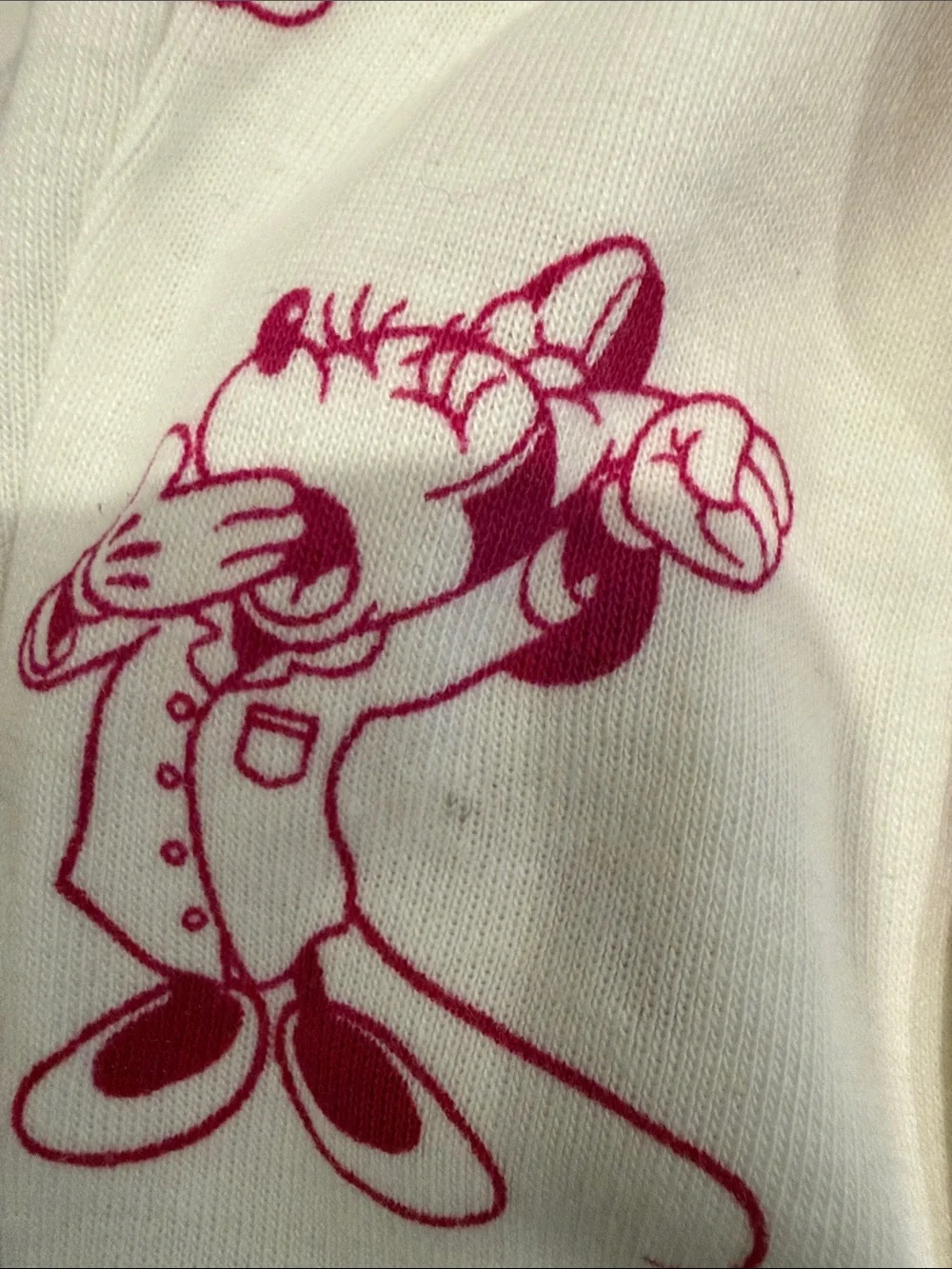 Gap Disney Girls Pink Minnie Print Pajama Set size 10